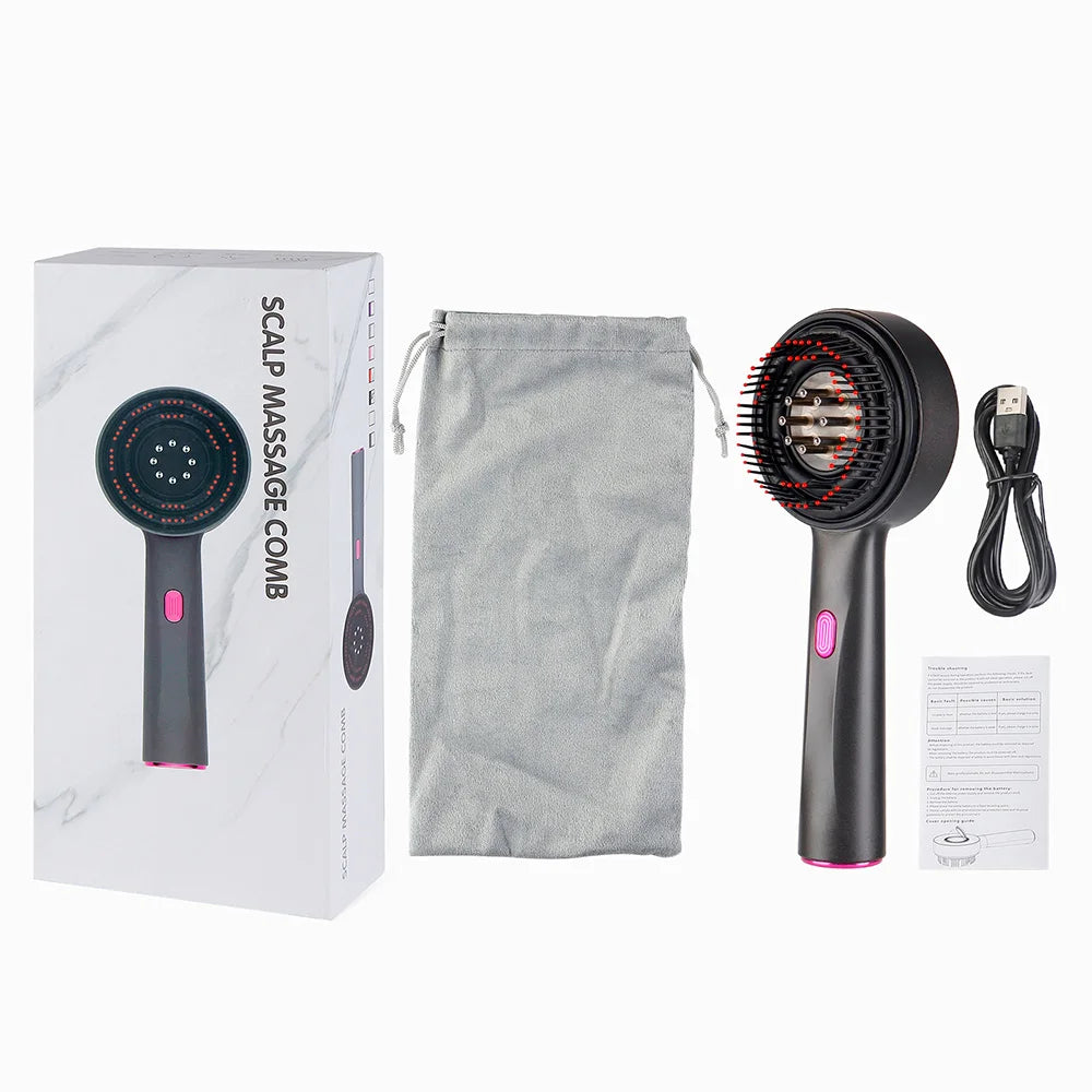 LuminaGrow™ Red Light Scalp Brush