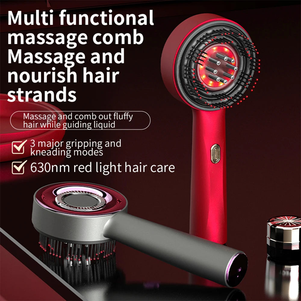 LuminaGrow™ Red Light Scalp Brush